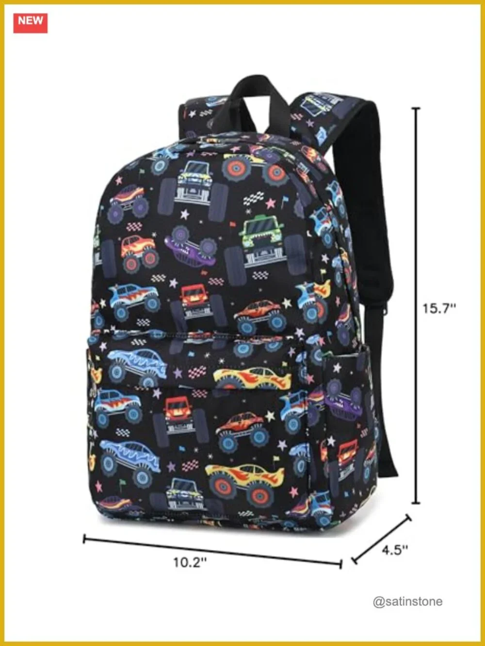 Kids Backpack for Boys, Preschool Toddler Backpack Kindergarten School Bookbag